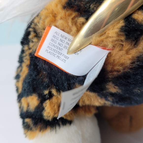 Wild Republic African Wild Dog Calico Hyena Plush Stuffed Animal Black Tan 14" - Picture 9 of 12